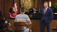 Chanel appears comfortable as EJ questions her and addresses the jury | Image: JPI